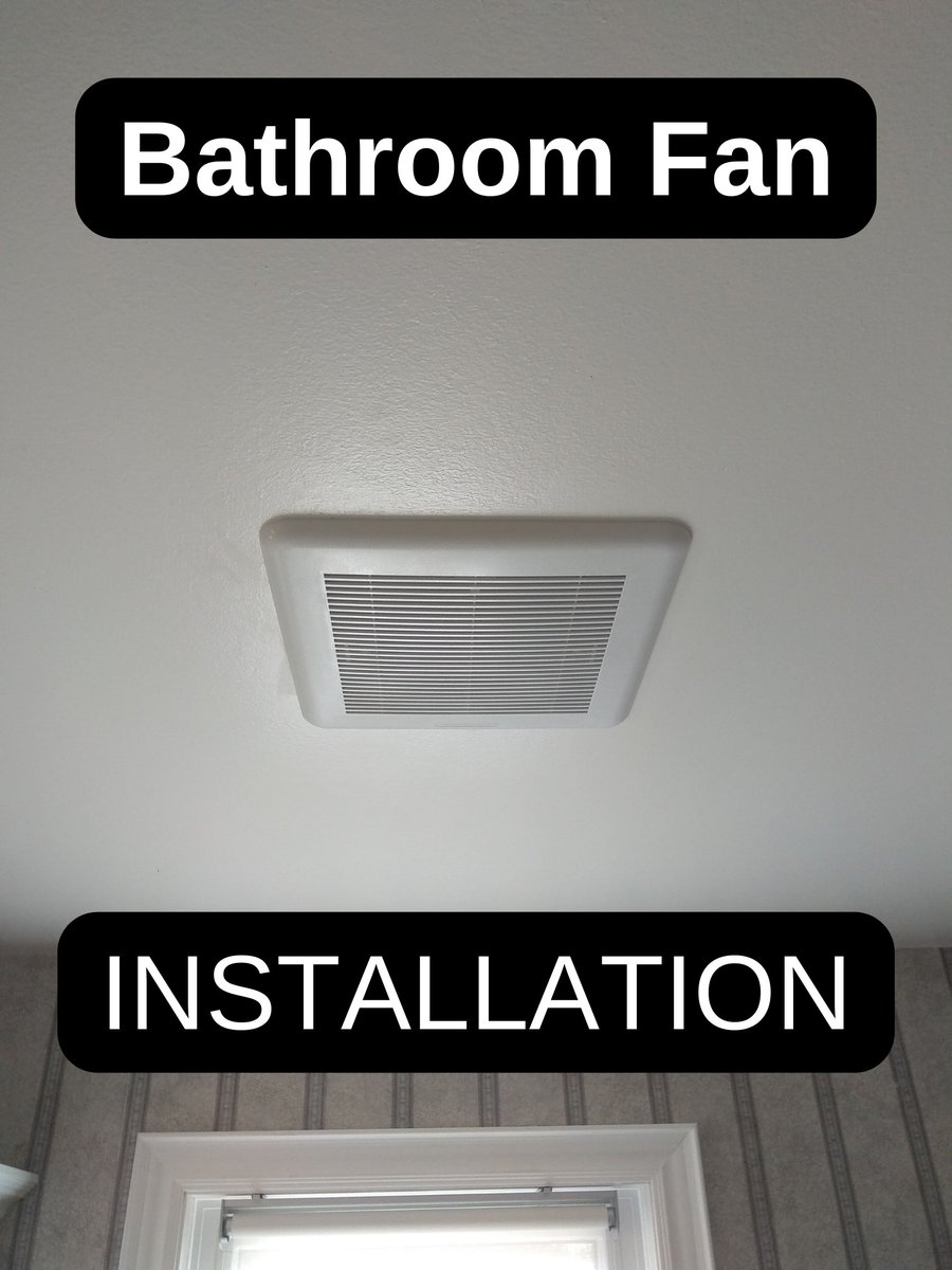 Is your bathroom fan weak or noisy? #bathroom #bathroomreno #installation #designinspo #decoration #roomdecor #homedecorgoals #housebeautiful #realestatephotography #kitchens #diy #homerenovation #renovationproject #homerenovations #projects #interiordesign #renovations #house #