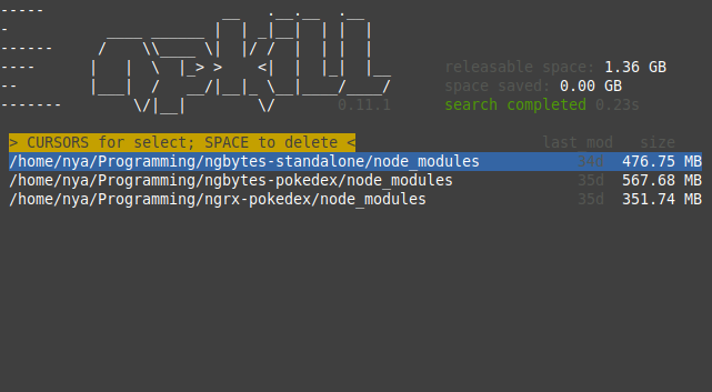 Nya (@nyablk) on Twitter photo Hey #JavaScript devs 📢
Version 0.11.1 of #Npkill has just been released 🔥 Some of the changes are:
✨Worker threads have been implemented for a significant performance upgrade✨
Fixed a UI bug, optimizing UI drawings by 90%
Small UI updates
<a href="/imzaldih/">Zaldih Dev</a> The performance hero🥳 Hey #JavaScript devs 📢
Version 0.11.1 of #Npkill has just been released 🔥 Some of the changes are:
✨Worker threads have been implemented for a significant performance upgrade✨
Fixed a UI bug, optimizing UI drawings by 90%
Small UI updates
<a href="/imzaldih/">Zaldih Dev</a> The performance hero🥳