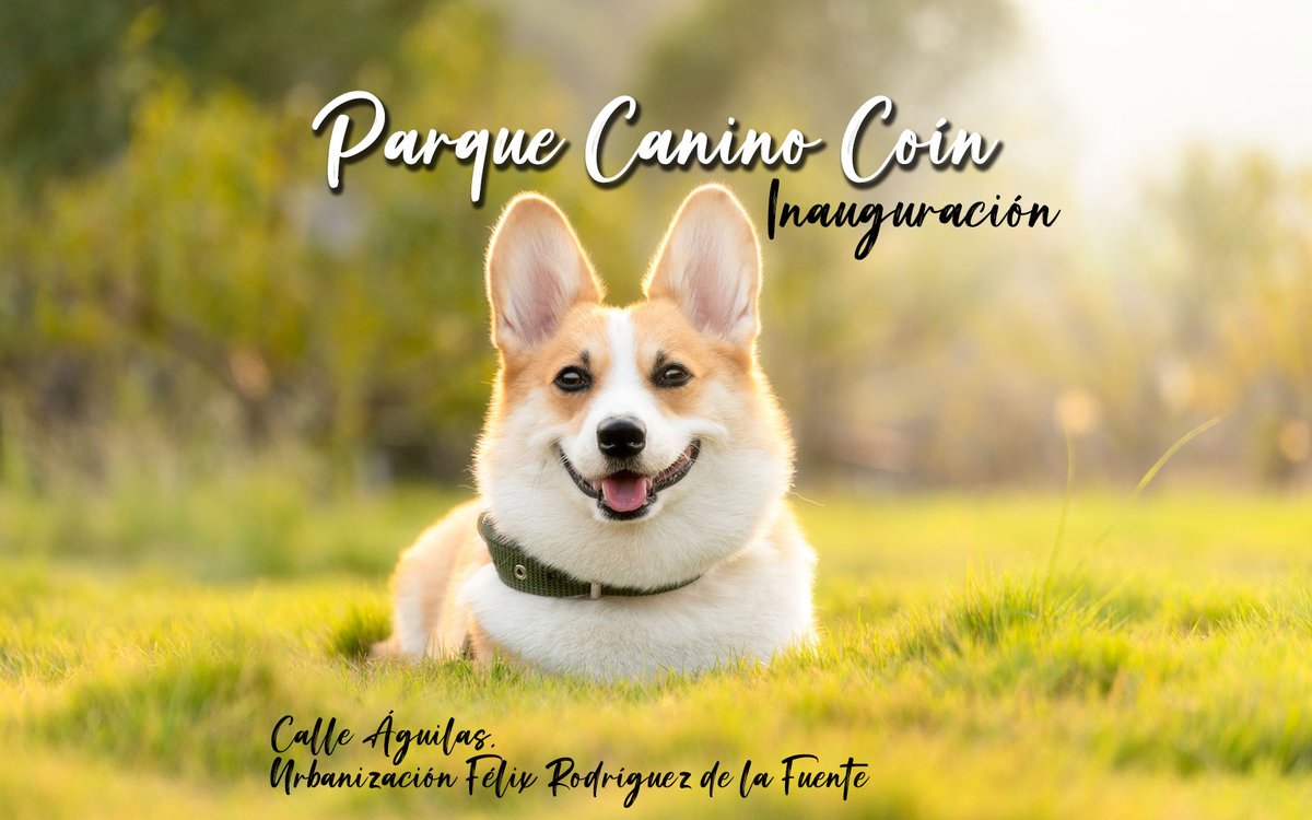 Inauguración del parque para perros de Coín

#parqueparaperroscoín
#parquecaninocoin
#coínparacanes
#perrosdecoín
#parquedeperros
#parquecanino
#esparcimientoparaperros
#lugardivertidoparacanes
#parquecaninofélixrodriguezdelafuente

valledelguadalhorce.org/parque-para-pe…