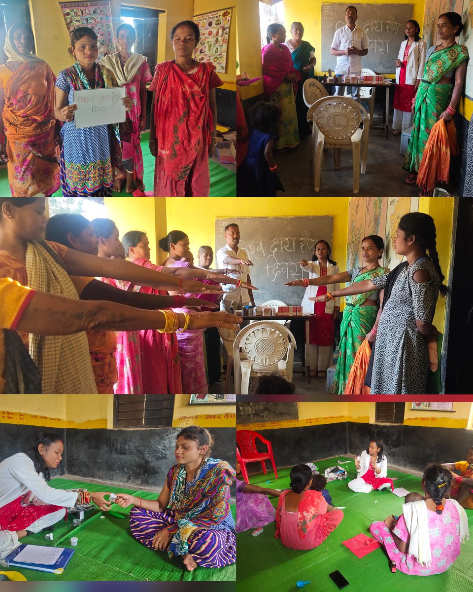 ChoDeepika's tweet photo. Today celebrate WORLD TUBERCULOSIS DAY "Yes, We can end TB!"HWC Keshloor block Tokapal district-bastar Chhattisgarh @HealthCgGov @USAID_NISHTHA @pratiksha_pal @drpriyanka_dey1 https://t.co/Ln1idN6emJ