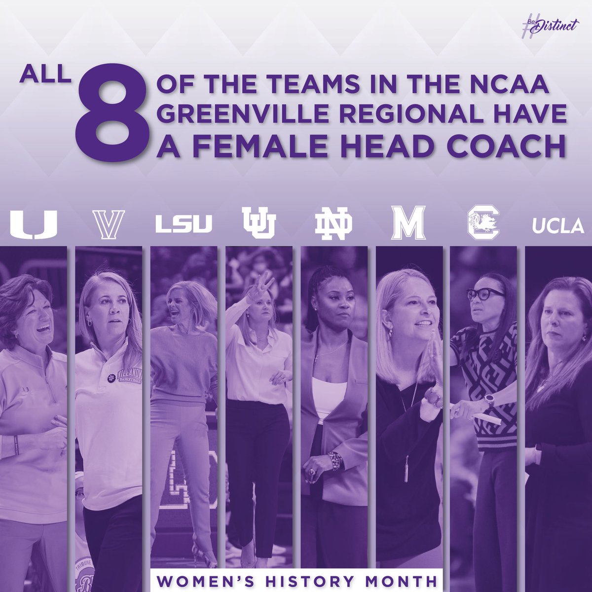 𝑰𝑵 𝑮𝑶𝑶𝑫 𝑪𝑶𝑴𝑷𝑨𝑵𝒀

It is an honor to spend another weekend of Women’s History Month surrounded by so many powerful women! 

The city of Greenville and <a href="/BSWArena/">BSW Arena</a> welcome the madness and majesty of college basketball as they host the NCAA Regional! 

#beDistinct