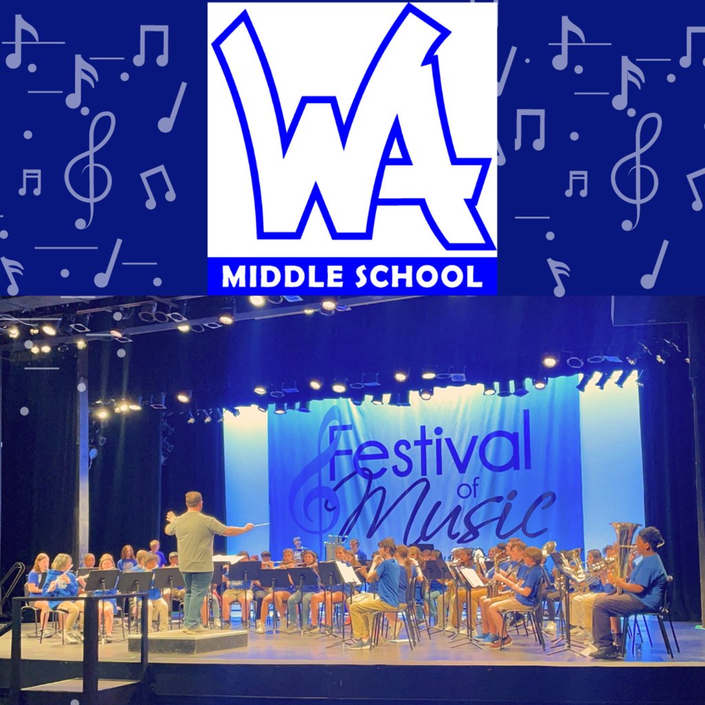 Our 7th and 8th grade band travelled to Carowinds yesterday and had an exciting day. They earned an “Excellent” rating for their concert performance (which is the second highest possible.) Congratulations!