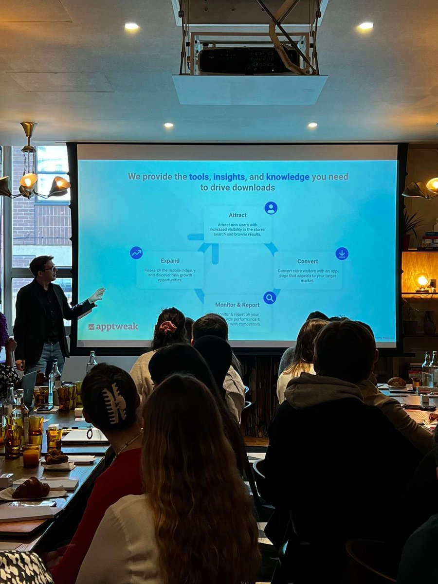AppTweak's tweet photo. π₯ Thank you for joining us in London! Our team was delighted to connect with app marketing experts at @apppromotion and share app growth insights with our partners from @adjustcom π
#APS23 #AppPromotionSummit #appgrowth #mobilemarketing #ASOtool https://t.co/RAKKu2mjdZ