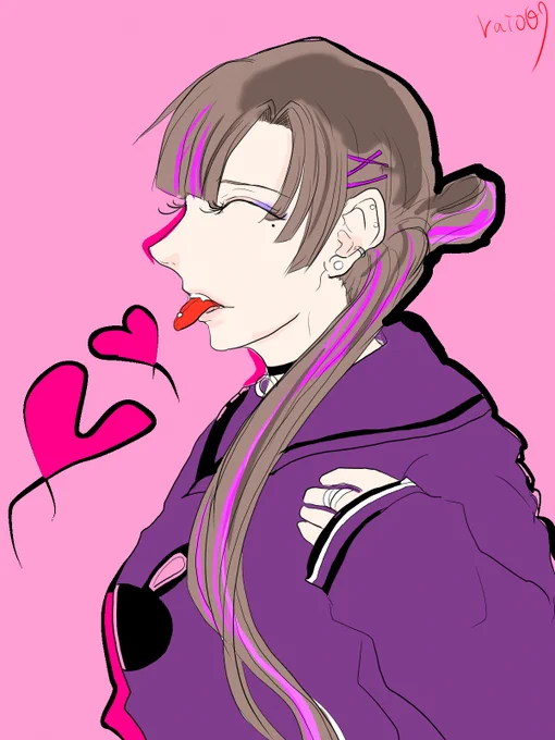 #あさくんの絵【】さんを女子化したら地雷女っぽくなった 