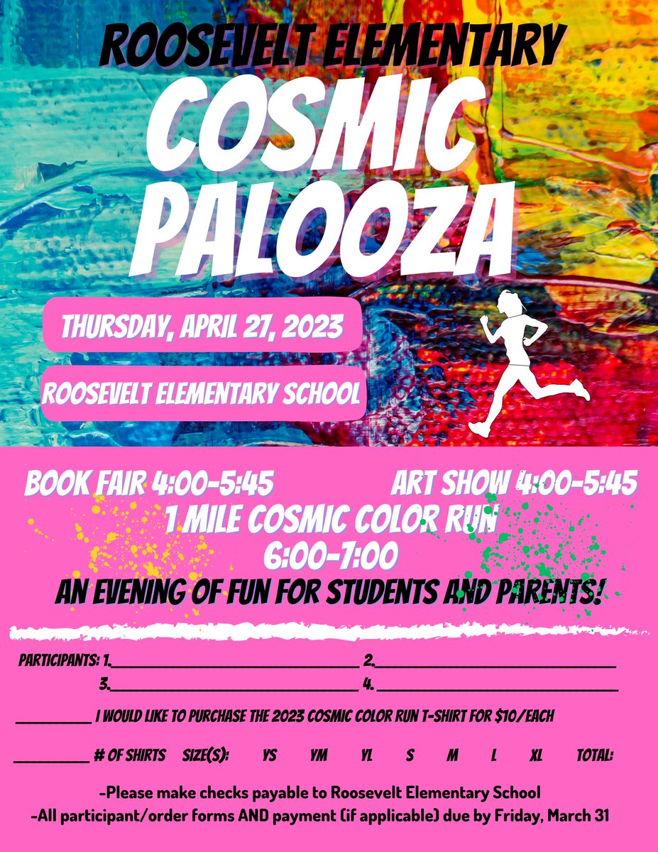 Mark your calendars! 2nd Annual Cosmic Palooza!