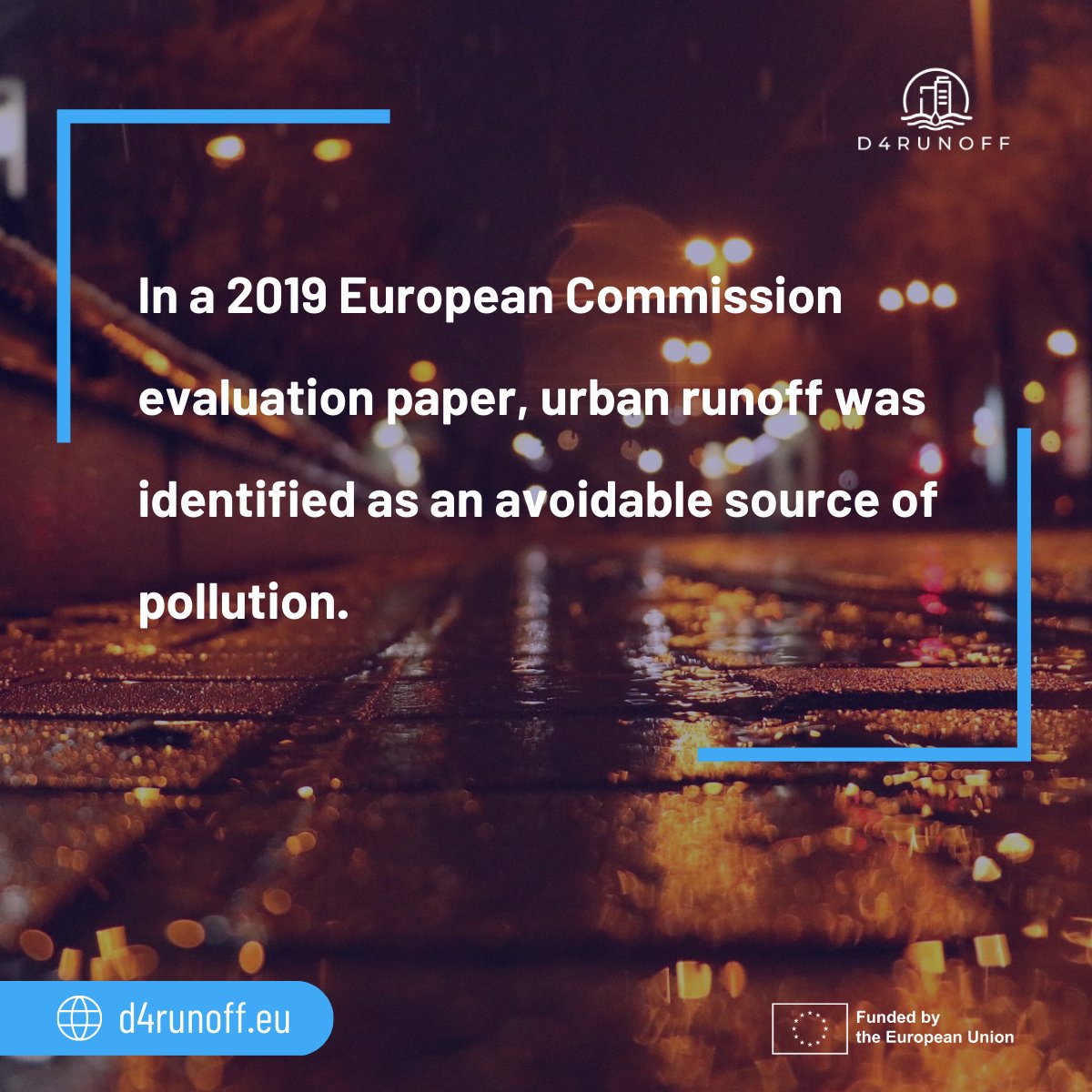 D4RUNOFF's tweet photo. The #D4RUNOFFproject exists to safeguard our waters ๐ฟ๐ and combat #WaterPollution from #ClimateChange and #RunoffPollution.
๐Visit us to learn more: https://t.co/O212zsWFG8 https://t.co/zl9DRI49wS