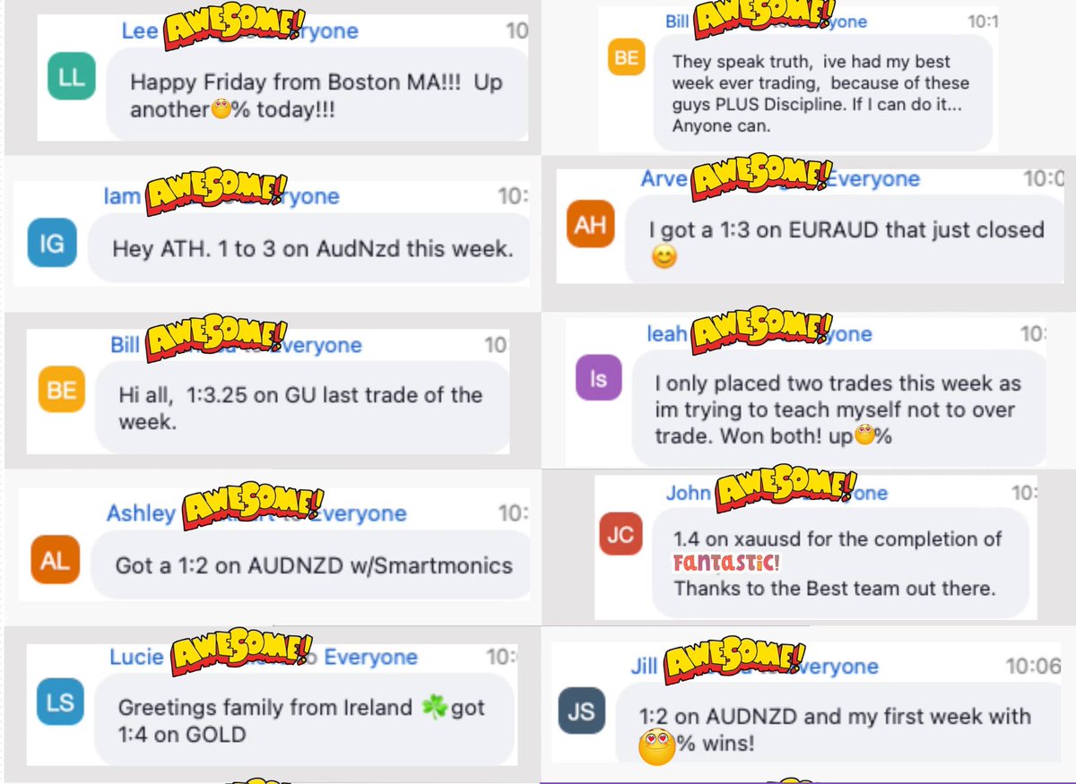 HBusinessTeam's tweet photo. When you know.... You KNOW!
$50 discount ends MONDAY!
Message me and I'll help you too 🙂

#smartmoney #smartmoneymoves #smartmoneyconcepts #smartmoneytrading #smartmoneyforex #smartmoneywoman #smartmoneyconceptsforex https://t.co/DAbL5C9AK2