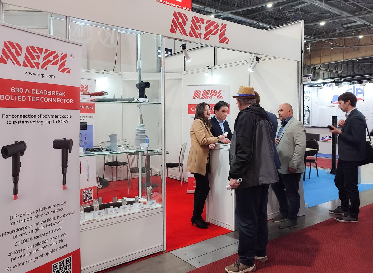 replint's tweet photo. 🎉 This week we attended AMPER 2023 at Brno Exhibition Centre.
It's always a pleasure for us to make new contacts all around the world and to introduce our products and technology.
We look forward to seeing all of you again next year!
#amper2023 #brnoexhibitioncentre #power https://t.co/m4NX6Y5MBc