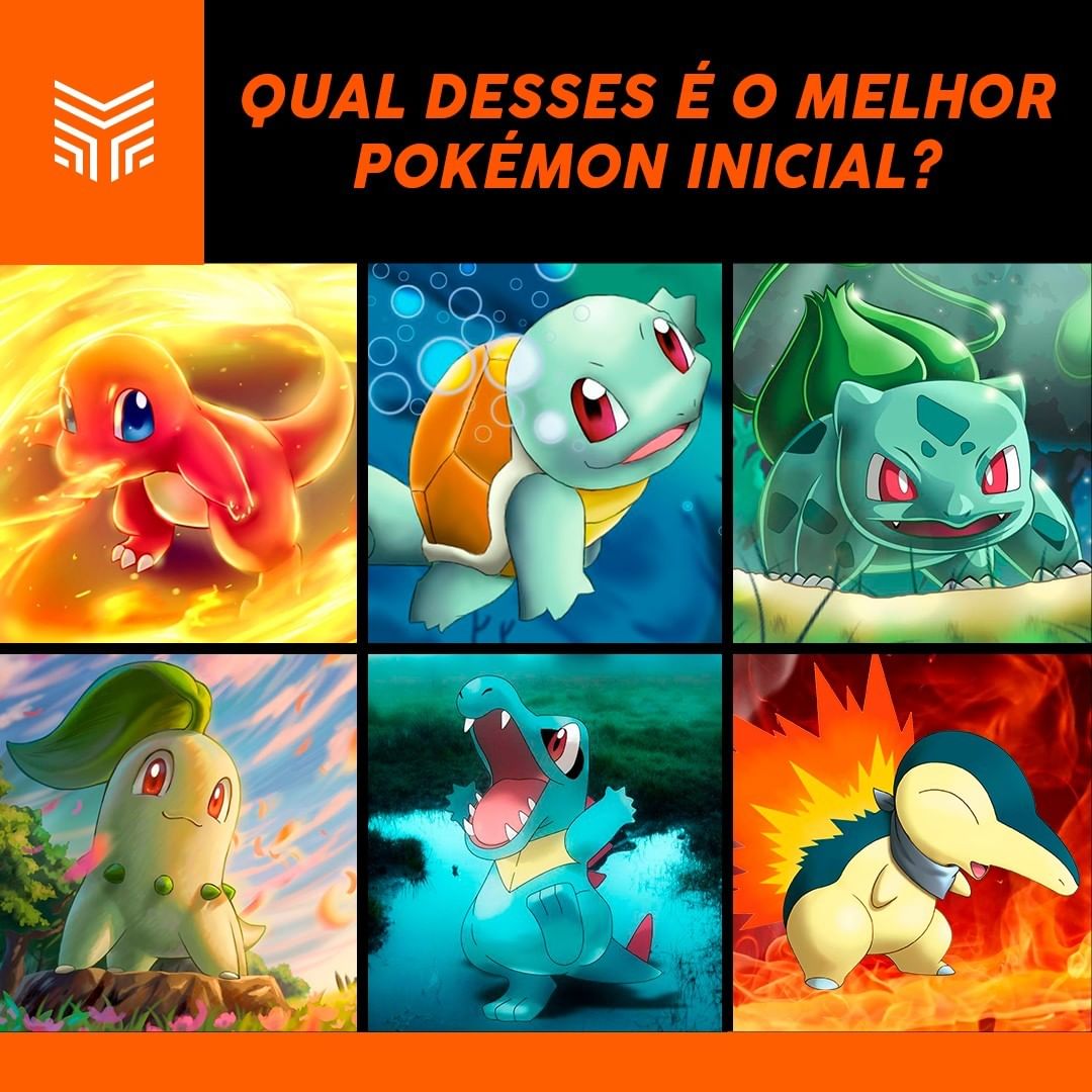 Qual Pokémon inicial (1° geração) você seria?