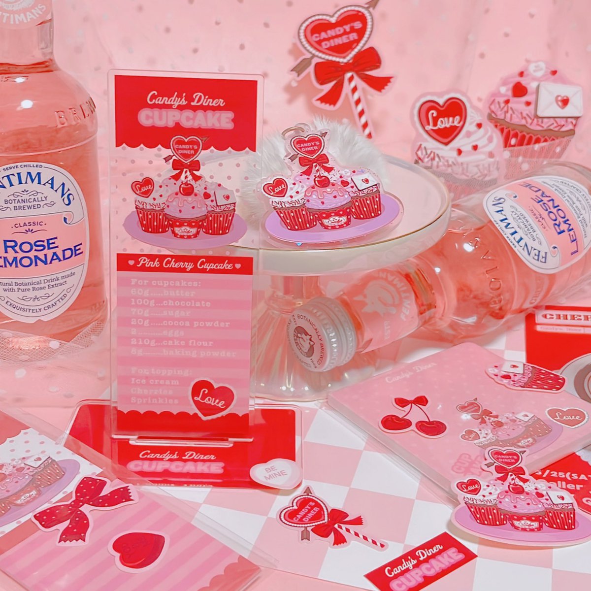 Candyさんから新作のサンプルを頂きました🍒💕
どれも可愛く出来てたので一安心😮‍💨