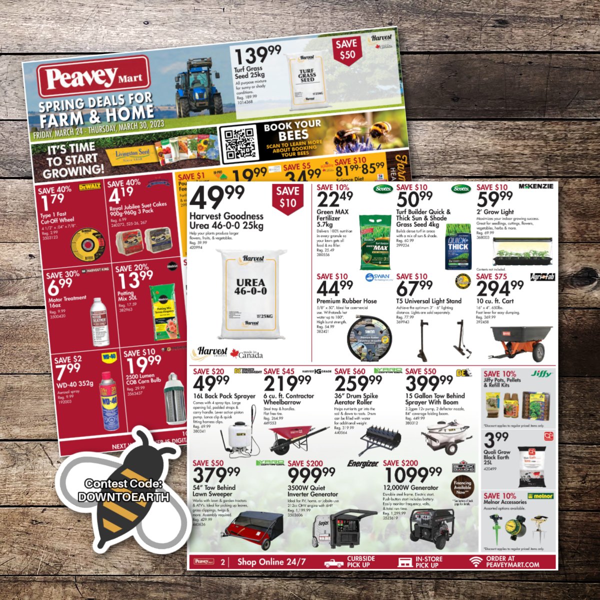 Peavey Mart on Twitter "Spring Deals for Farm & Home Flyer! Save 10