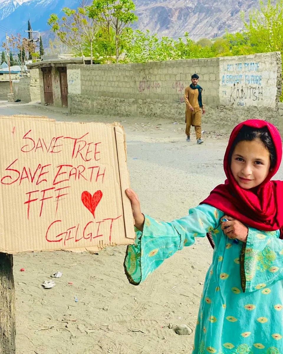 FridaysforFuture Gilgit Baltistan tweet media