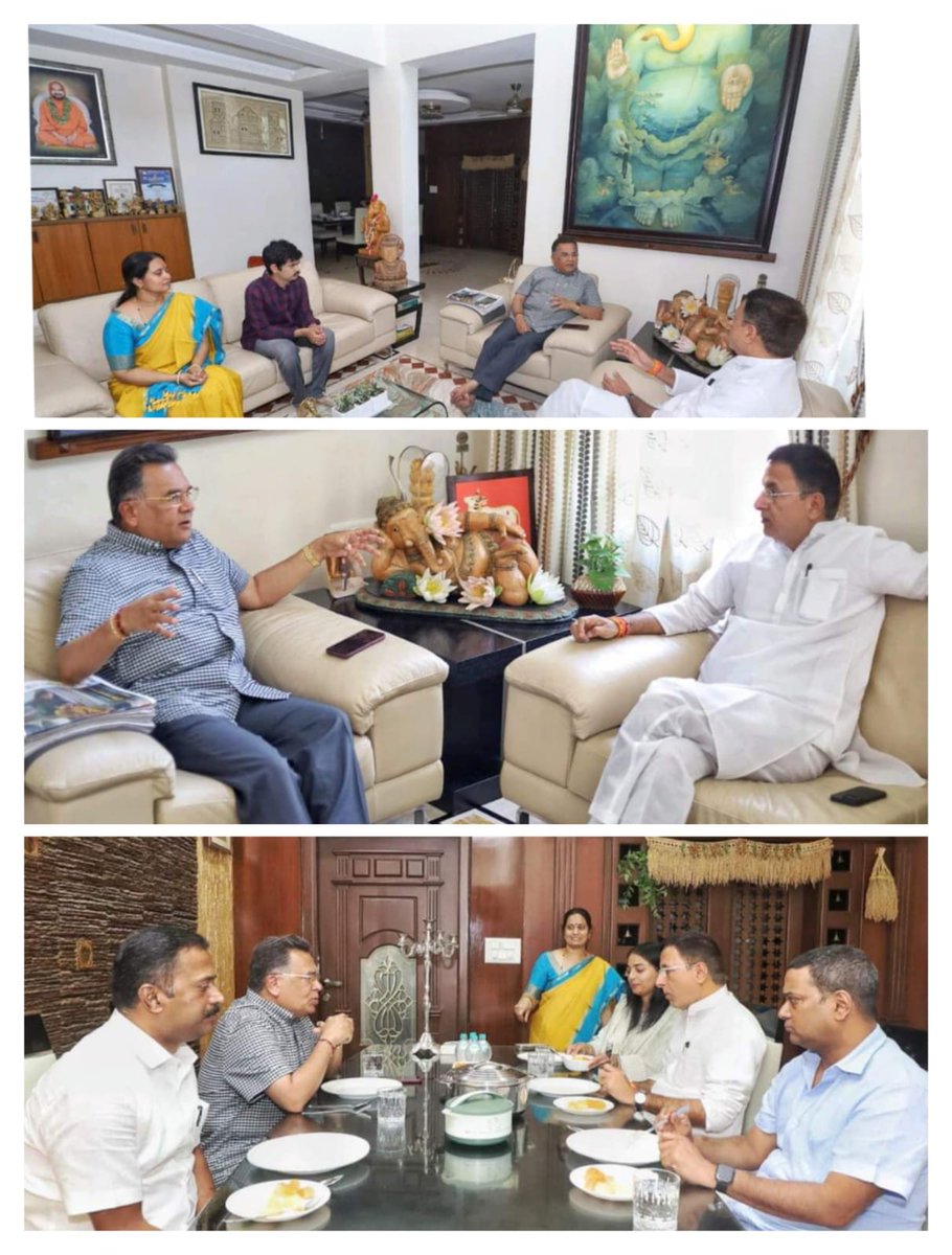 VikasAhimsa's tweet photo. ಸನ್ಮಾನಿತ ಸುರ್ಜೇವಾಲಾ, ಐಶ್ವರ್ಯ ಮಹಾದೇವ್,ಮನ್ಸೂರ್ ಅಲಿಖಾನ್, ಗೂಳಿಗೌಡರಿಗೆ ಅರ್ಪಣೆ.
@rssurjewala
@RahulGandhi https://t.co/Au2c2pasQi