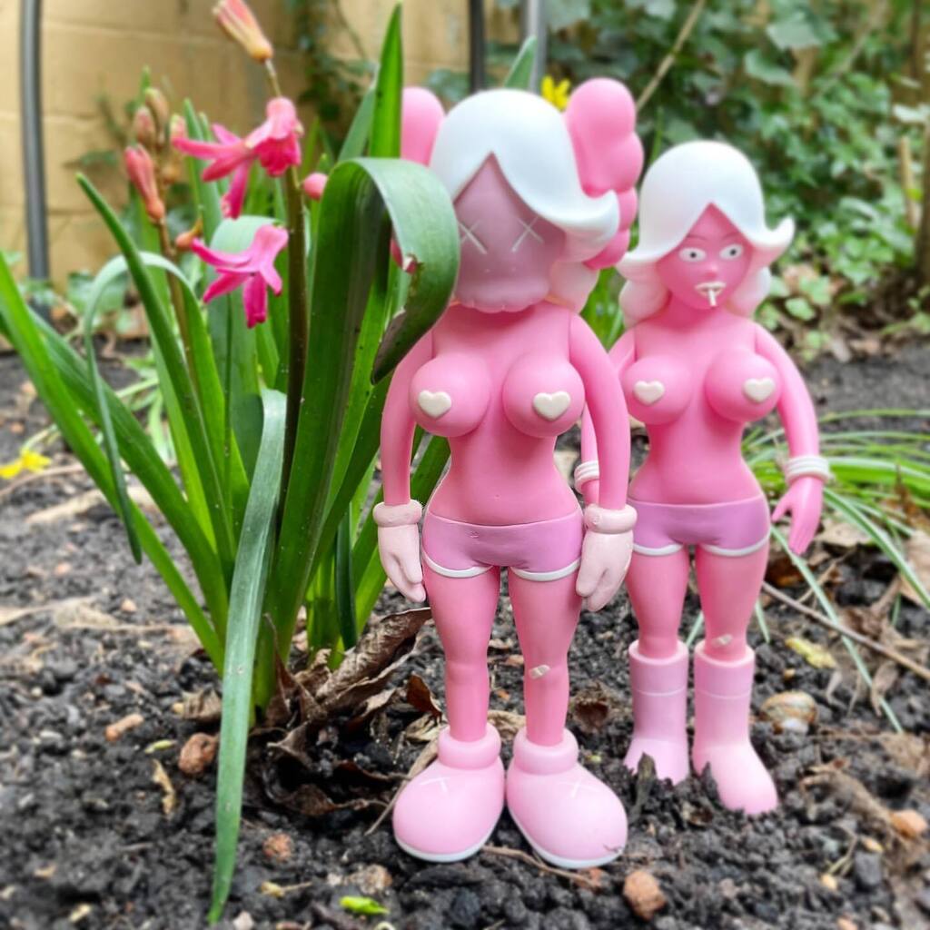 Spring has sprung 🌸 
—
#kaws #reas #toddjames #designertoys #toy #toyphotography #pink #flowers #spring #thetwins #thetwinspink #thetwinskaws #toycollector #toycollection instagr.am/p/CqLBJDItJqh/