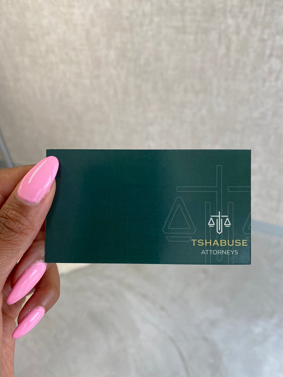 KaraboMathang7's tweet photo. Please help me welcome our new Partner and Family Law specialist to Tshabuse Attorneys, Ms Kundi Ramashia-Dube @KundzzGP. Her business cards are printed and we are  ready to share the other side of the card if you are looking for the best family law service 😉 https://t.co/90adLlrtXR
