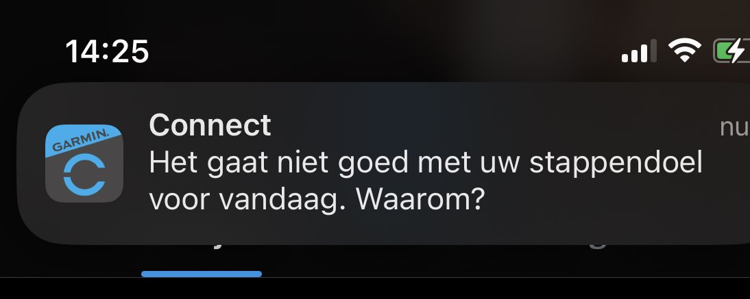 Hey @GarminNederland doe even chill zeg 🥲
