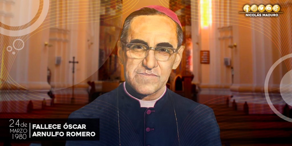 Con un mensaje cristiano de esperanza y perseverancia, monseñor Óscar Arnulfo Romero condenó la violencia y la injusticia, y se manifestó a favor de las causas del Pueblo humilde, su nobleza será siempre una gran inspiración en medio de nuestra lucha por la Paz.