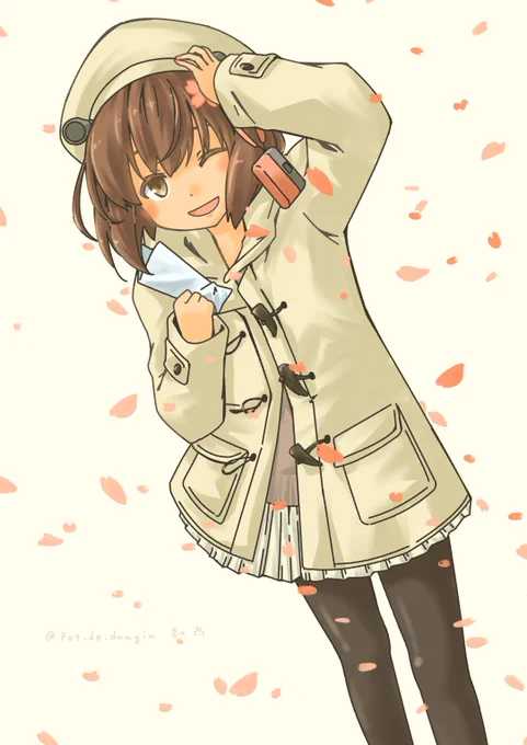 桜舞うゆきかじぇ#艦これ 