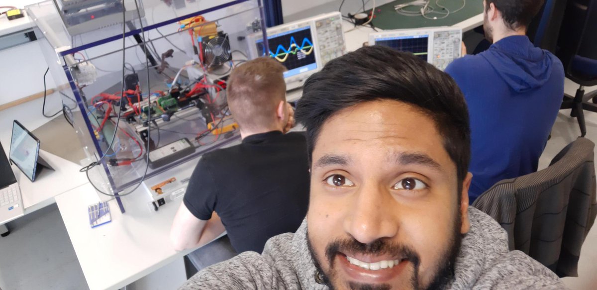 Error eradication in the last days: The ground got affected repeatedly.  It was due to the correct ground connection in connection with the several respective connected test tools. 
Finally the big performance test can start. Stay tuned!
#Microelectronics 
<a href="/ElectronicsDrv/">E&D @ElectronicsAndDrives@mastodon.social</a>