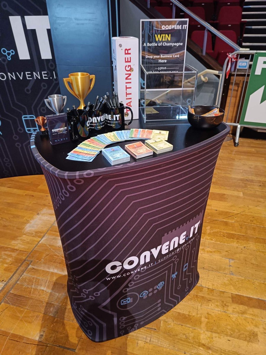 Fancy winning a bottle of bubbly??  Come over to the stand and drop off your business card.  We are upstairs #LBE2023