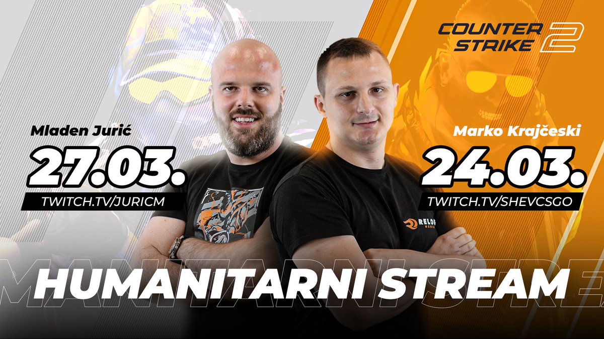 Marko'shev'Krajčeski (@shevcsgo) on Twitter photo Moj dobar prijatelj je imao nesrećnu situaciju i izgoreo mu je deo kuće. S obzirom da se radi o momku koji je jako veliki humanitarac, ovim putem zelim da obavestim sve koji su u mogućnosti da dodju veceras na humanitarni stream koji ce krenuti od 19h. 
Vidimo se veceras🙏🏻 Moj dobar prijatelj je imao nesrećnu situaciju i izgoreo mu je deo kuće. S obzirom da se radi o momku koji je jako veliki humanitarac, ovim putem zelim da obavestim sve koji su u mogućnosti da dodju veceras na humanitarni stream koji ce krenuti od 19h. 
Vidimo se veceras🙏🏻