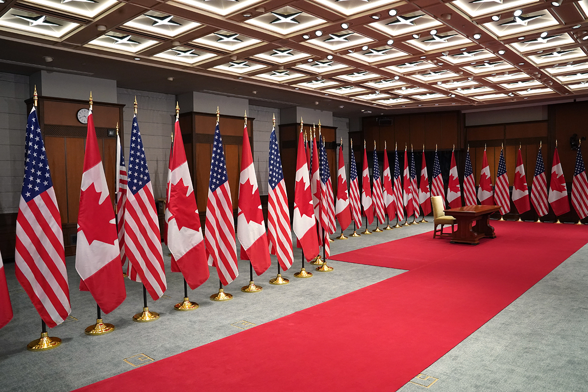 Everything is ready for the arrival of the Hon. Joseph R. Biden, Jr., President of the United States of America, and Dr. Jill Biden, this morning. Thank you to our dedicated staff who helped prepare for the visit. <a href="/POTUS/">President Donald J. Trump</a> <a href="/FLOTUS/">First Lady Melania Trump</a> #cdnpoli