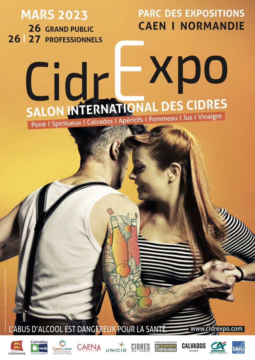 #CidrExpo2023 c’est ce week-end ! ⏰ 

Nous vous y attendons nombreux pour cette nouvelle édition 😉 

Ateliers, conférences, dégustations… plus de 100 exposants au rendez-vous 🍏