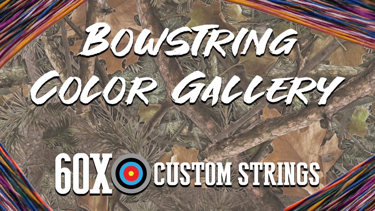 60XCustomString's tweet photo. From camo for your next hunt to crazy pinstripes for a competition, we make it easy to add that custom touch to your bow.๐๏ธ
https://t.co/ChEMXidcAZ
#bowstringcolorgallery #bowstrings #archery #60xcustomstrings https://t.co/YY1gsgS95B