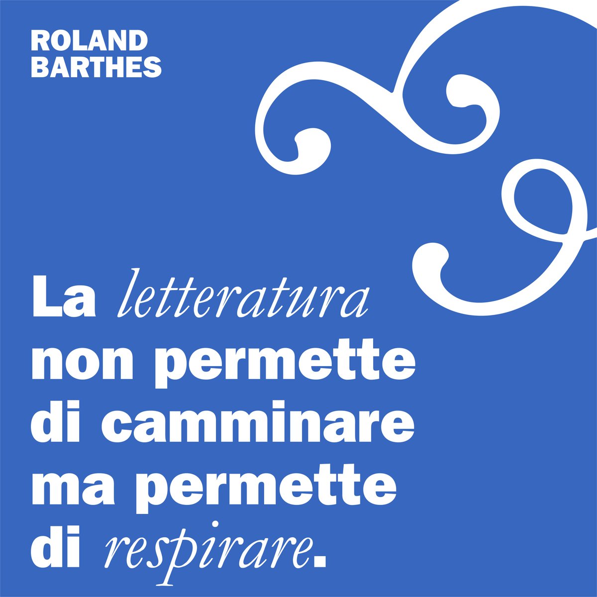 Tagliente critico letterario, sofisticato semiologo, ma soprattutto innamorato della letteratura e amante del "piacere del testo": Roland Barthes morì a Parigi il 26 marzo 1980.