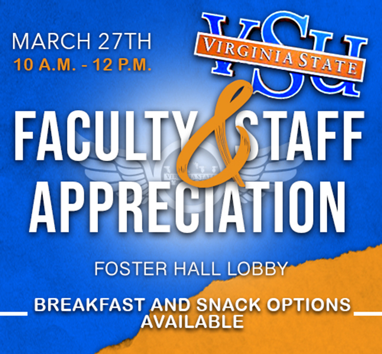 SGA Faculty &amp; Staff Appreciation - March 27