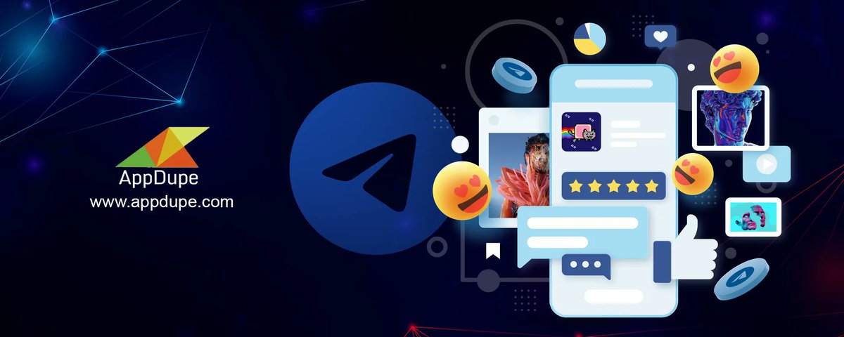 AppDupe's tweet photo. #NFTTelegramMarketing - Build Your Loyal NFT Community
AppDupe is a renowned NFT marketing agency with in-depth knowledge of the NFT space and the latest marketing tools. We proffer effective #NFT Telegram marketing services for your NFT project.visit https://t.co/hRF5ZBWF3B https://t.co/eOfqUyWs2o