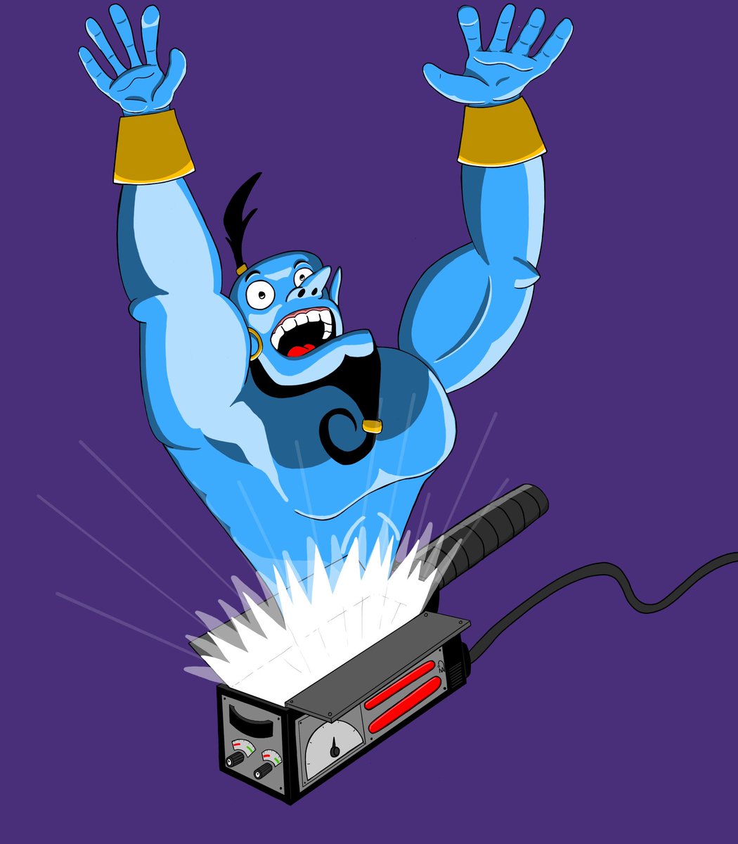 ialvarez5150's tweet photo. #genie #aladdin #trap #ghostbusters #worldscollide #mashup #containmentunit #doodle #drawing #comics #art #illustration #illustrator #dailydoodle #dailyart #dailycomic #follow #like #share #miami #florida #305 #godblesseveryone #protonpack #tgif #friday #friyay #popart #book https://t.co/Bhd4WvM9fz