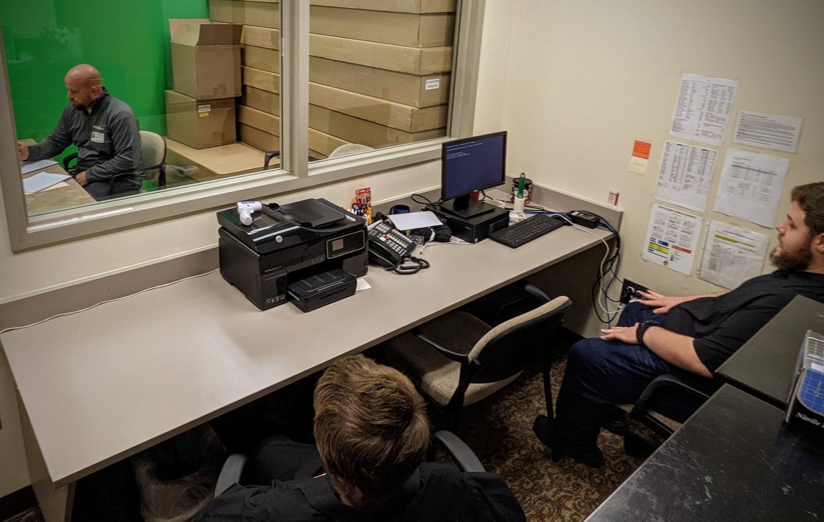 JAGkyBCHS's tweet photo. Friday has been a big day already for some of our JAG young people.  Thank you, Shay for coming from @solarholler to interview qualifying students for your internship program! This was an outstanding experience. #jagky @boydcountyhigh https://t.co/yDBzJ34o1P