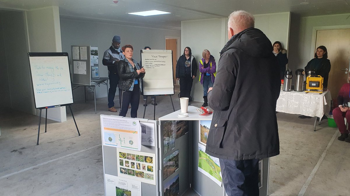 Great brainstorming session with <a href="/Thames21/">Thames21</a>, the <a href="/FirsFarm/">Firsfarmwetlands</a> Community and <a href="/HydrousaProject/">HYDROUSA</a> consortium on how to improve the wetland operation!