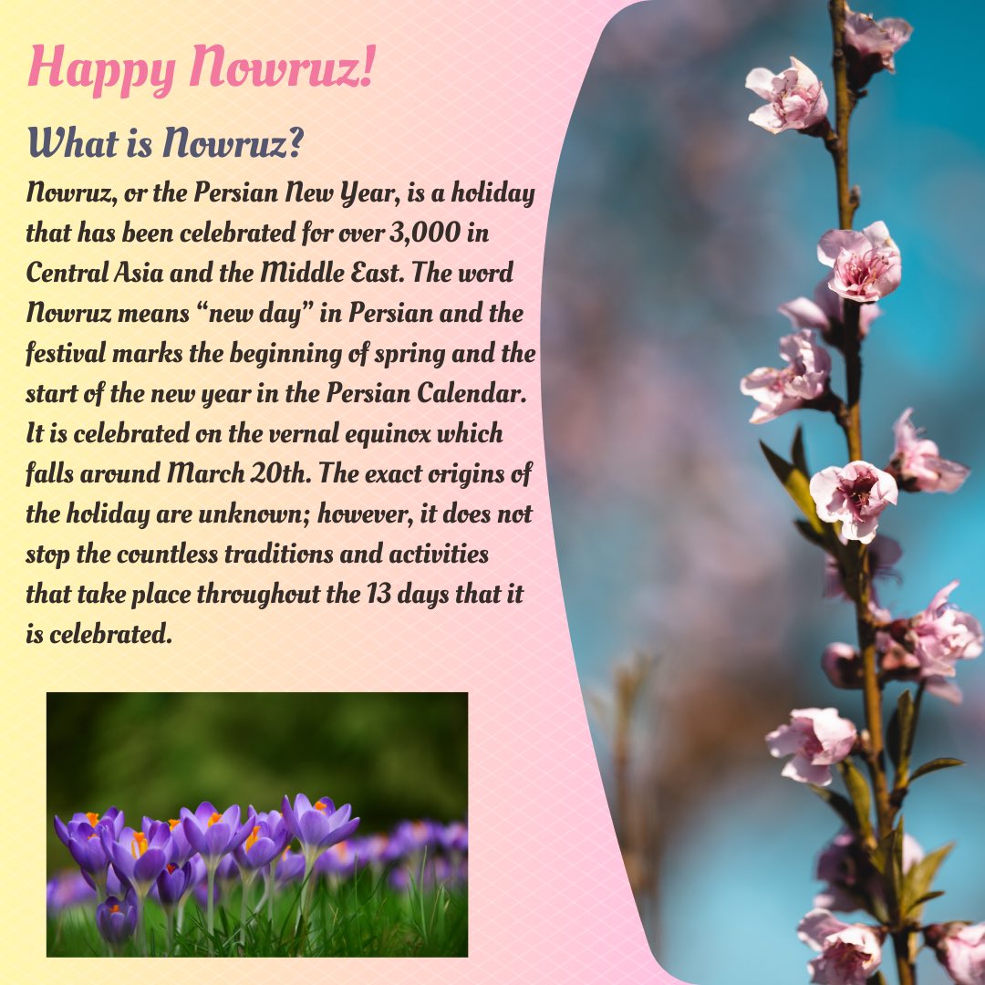 MansfieldSAR's tweet photo. Nowruz brings in Spring and the New Year in Iran. However, Ahmedreza Djalali and Niloufar Bayani are unable to celebrate because they are wrongfully imprisoned. Please help us being awareness to them during this holiday as we continue to advocate for their release. #free2think https://t.co/iCSmhqHnQd