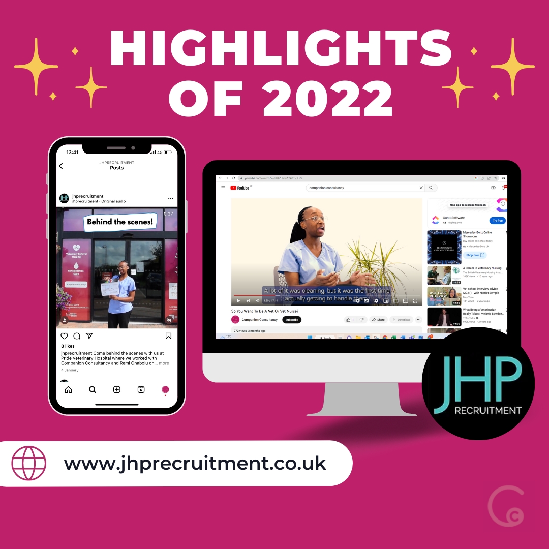 CompanionPR (@companionpr) on Twitter photo ✨CC Highlights of 2022 ✨
This month we look back at our collaboration with <a href="/JHPrecruitment/">JHP Recruitment Ltd</a> and Remi Onabolu on a fantastic video project that aims to encourage young people to consider a career in #VeterinaryMedicine
watch the full video below👇
youtube.com/watch?v=hBK20h… ✨CC Highlights of 2022 ✨
This month we look back at our collaboration with <a href="/JHPrecruitment/">JHP Recruitment Ltd</a> and Remi Onabolu on a fantastic video project that aims to encourage young people to consider a career in #VeterinaryMedicine
watch the full video below👇
youtube.com/watch?v=hBK20h…