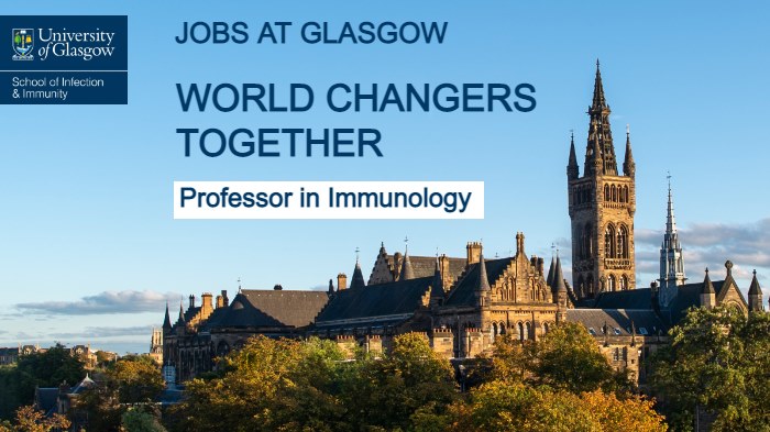 📌 | VACANCIES | Sii is excited to announce we are recruiting for five new academic posts:

⏺️Lecturer in Bacteriology
⏺️Senior Lecturer in Immunology
⏺️Professor in Immunology
⏺️Senior Lecturer in Bacteriology (x2)

🖱️ jobs.ac.uk/job/CYL372/pro…

⌛️ Deadline: 20-April-2023 (23:45)