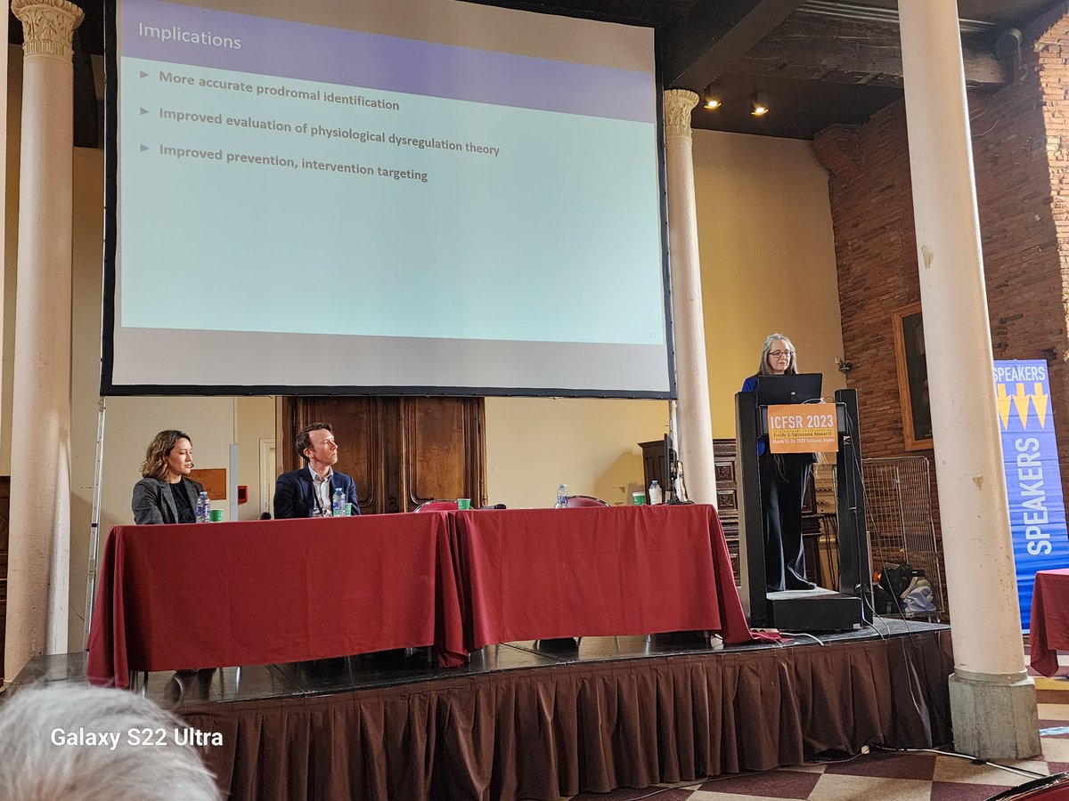 Masterclass in pre-frailty reseach by  Dr. Bandeen Roche! #FrailtyFighter