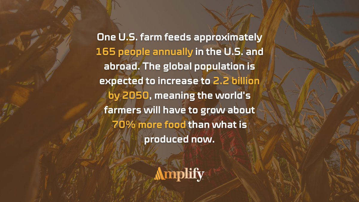 Closing out #nationalagweek with this statistic‼️ 

WOW ...

#amplifynetwork #brooksidelabs #soilhealth #referenceyoursoil #community #education #agronomy #agindustry