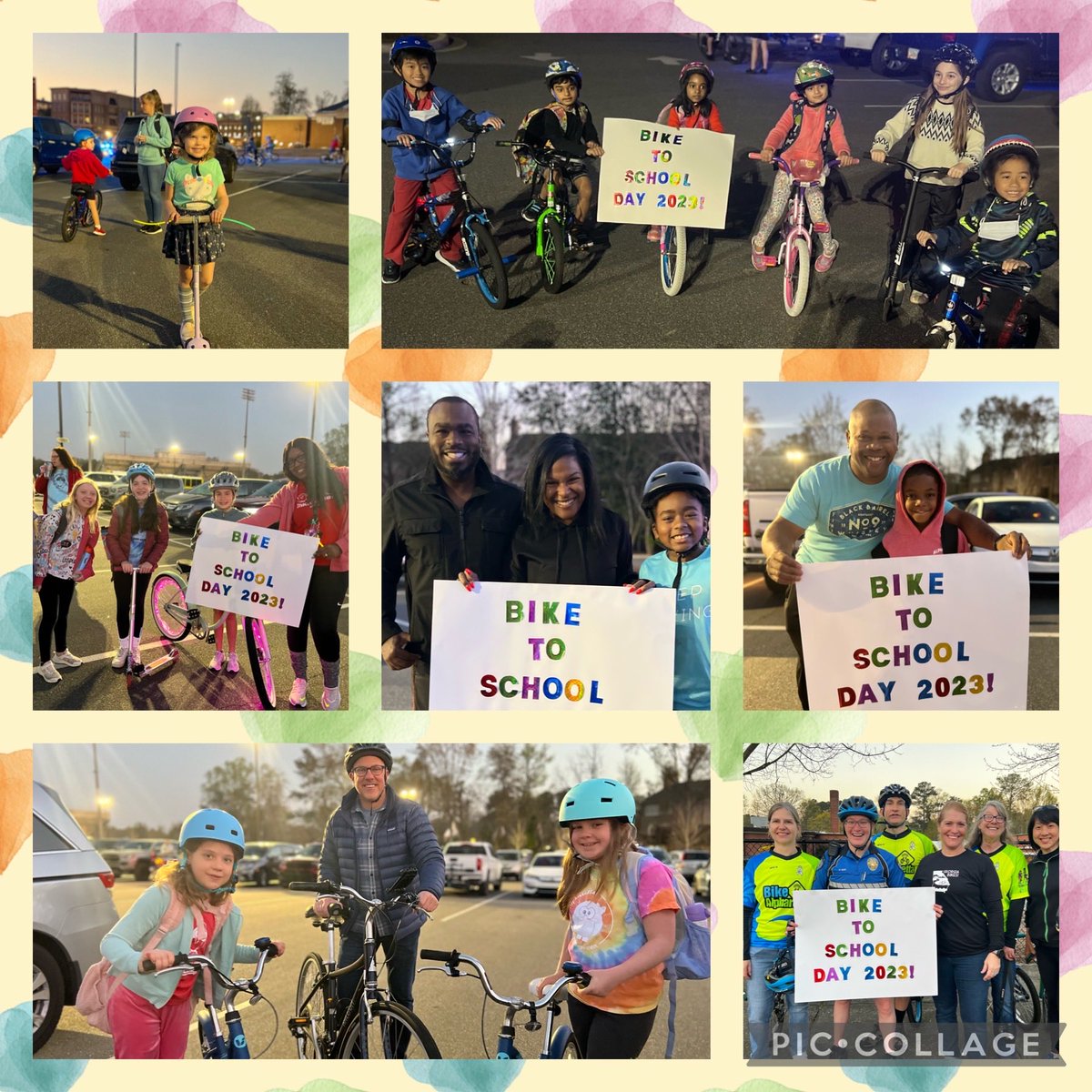 ⁦<a href="/Alpharetta_ES/">Alpharetta ES</a>⁩ kicked off the weekend with #biketoschool. Thank you ⁦<a href="/AlpharettaDPS/">AlpharettaPublicSafety</a>⁩ &amp; ⁦<a href="/alpharettagov/">City of Alpharetta</a>⁩ for making it a success!