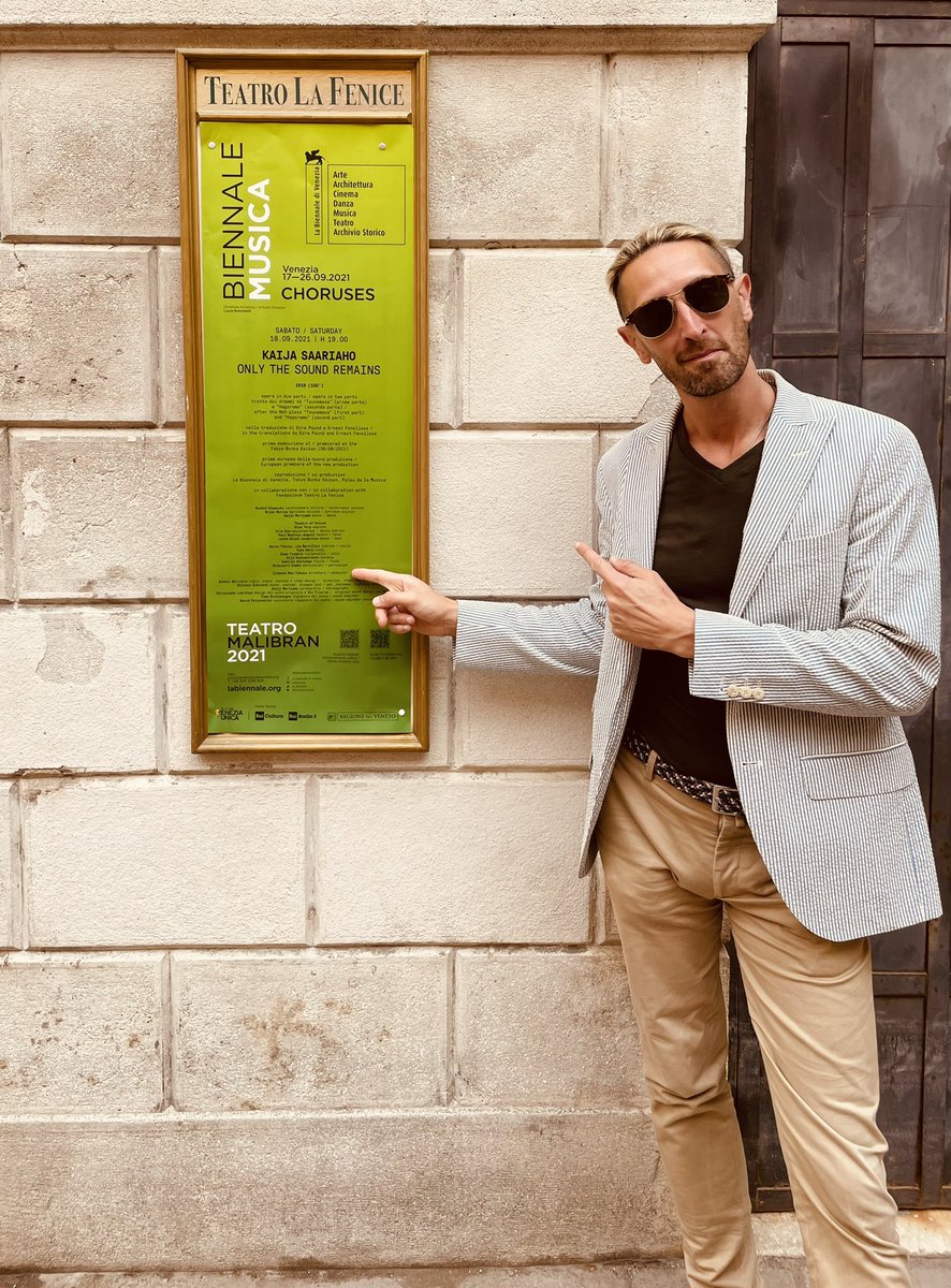 cle_mao_takacs's tweet photo. Fu con molto piacere ed immenso onore che ho diretto in questo #TestroMalibran @teatrolafenice. #Malibran #MariaMalibran #Venezia @KeynoteAM https://t.co/k7B8tfILxj