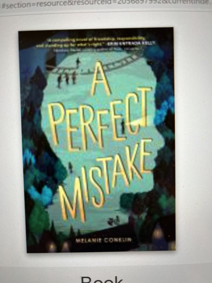 bowiemslibrary's tweet photo. @MLConklin Thanks for the #WRAD visit. This #perfectmistake is a #mysterypageturner Loved it! Look forward to #crushed and your #graphicnovel https://t.co/YCiZqsCgEX