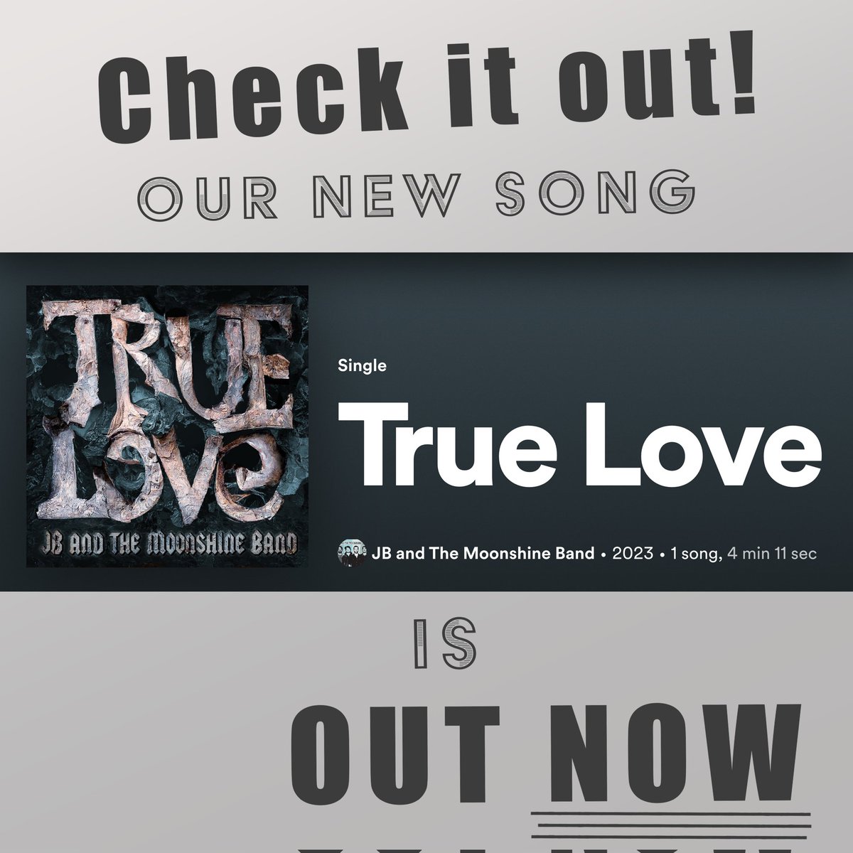 Happy Friday!! Our new song “TRUE LOVE” is out now! 🎉🎶  ffm.to/jbtruelove