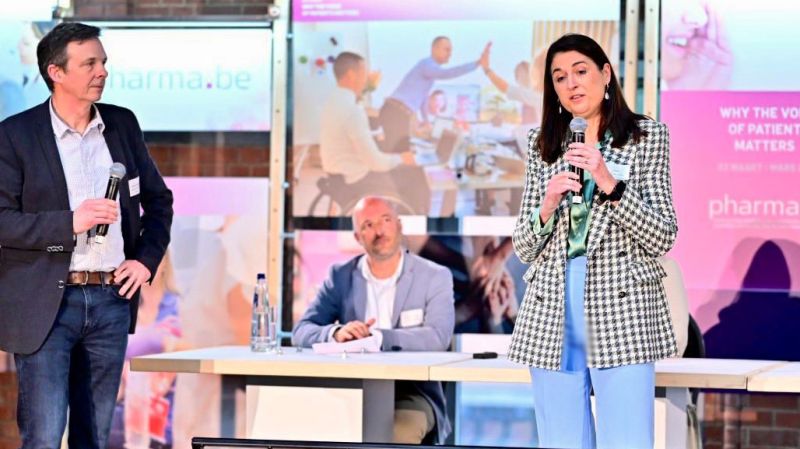IngeVandeVelde's tweet photo. Thanks https://t.co/Z4uSJMeNgT for inviting me to the panel debate "Why the voice of patients matters". As a #patientexpert Multiple Sclerosis I could share my own story and the needs of #PwMS with the public. The real life experiences of a chronic disease need to be heard. https://t.co/LPzW2JSi8r