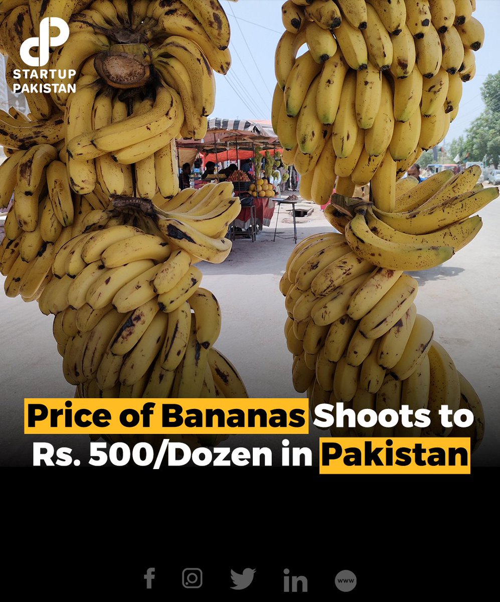 Goldberg on Twitter "RT PakStartup Price of Bananas Shoots to Rs