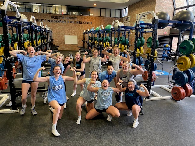 Happy #FlexFriday from the <a href="/Northwoodvball/">Northwood Volleyball</a> team! These ladies start their spring season tomorrow morning @ 10am in Riepma Arena vs SVSU. Get out of bed and support these hard working goof balls! #GetStrong💪🐺