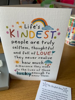 TotternhoeHT's tweet photo. @TotternhoeCE it is getting real now that I will say goodbye next week. This card from a pupil that joined us close to PEX and disengaged with learning, is now a vibrant and key member of our school community, had me in happy tears. #inclusion #SEND #values https://t.co/iZQOCzHdJl
