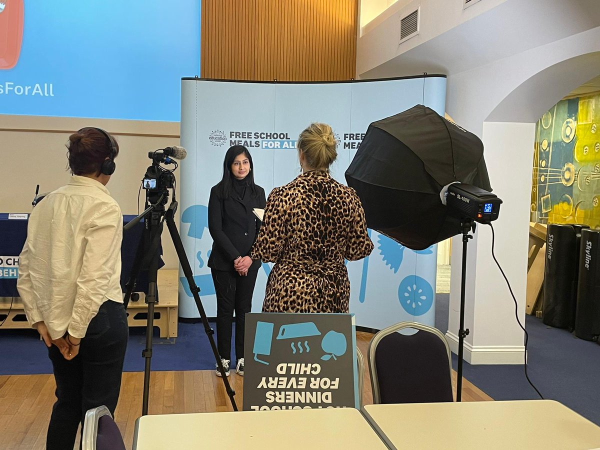 At <a href="/NEUnion/">National Education Union</a> today with <a href="/NoChildBehindUK/">No Child Left Behind</a> <a href="/zarahsultana/">Zarah Sultana MP</a> for the #FreeSchoolMealsForAll conference.

So many inspiring campaigners, trade unionists, teachers, students, doctors, dentists, MPs, cllrs, chefs...🌟

A good reminder that we 𝐜𝐚𝐧 win the world we want. 🌄#FridayFeeling