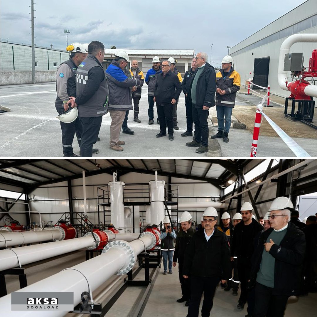 DOGALGAZAKSA's tweet photo. Enerji ve Tabii Kaynaklar Bakanımız Sn @fatih_donmez  ve Kazancı Holding Yönetim Kurulu Başkan Yardımcımız Sn @naci_agbal ,Yönetim Kurulu Başkanımız Sn @YASARARSLN1  ve Genel Müdürümüz Sn @alperkonyali 'nın eşliğinde #Malatya istasyonumuzda çalışma arkadaşlarımızı ziyaret etti. https://t.co/h4Yx45VdnL