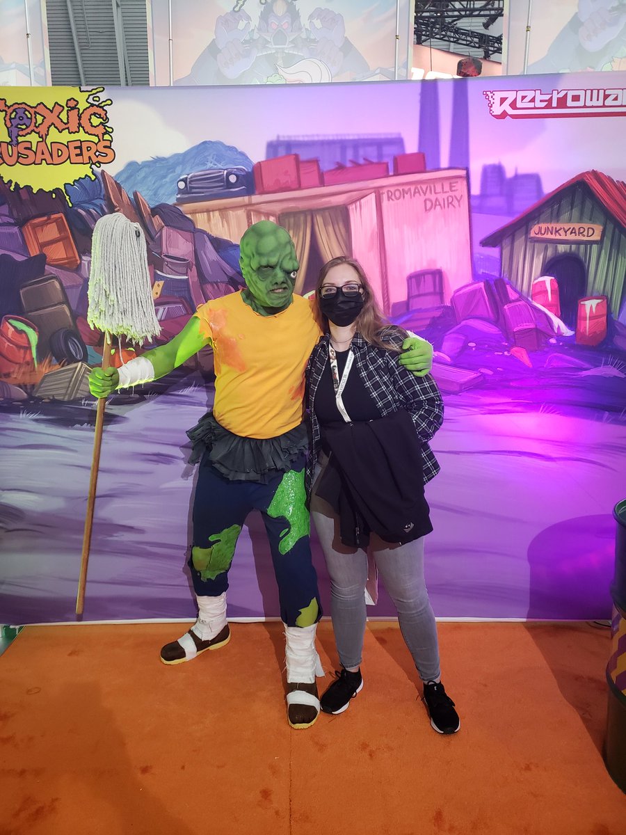 dovah_code's tweet image. Having a blast at PAX East!!